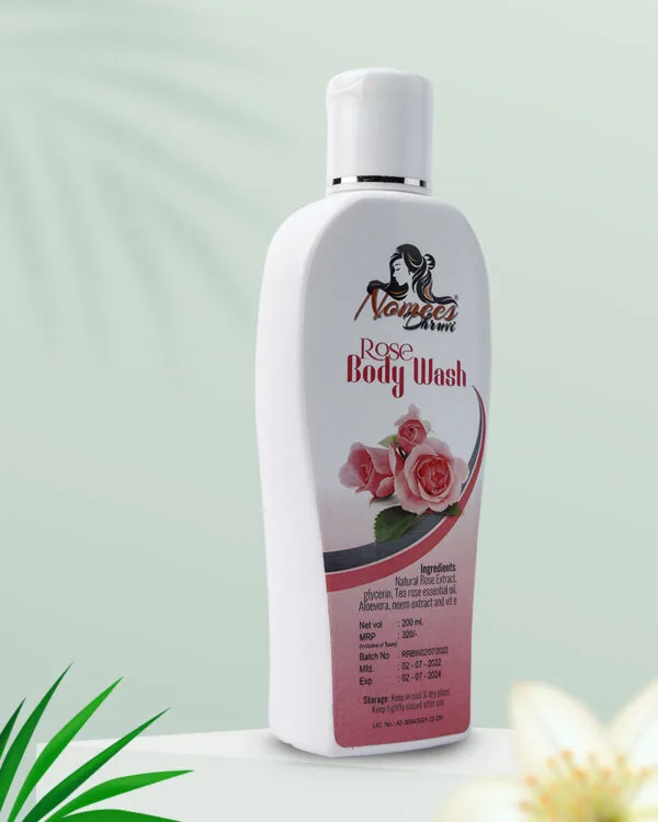 Nomees Dhruvi Rose Body Wash (200ml)